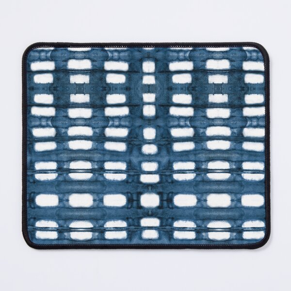 Item preview, Leather Indigo Shibori designed and sold by Nina May Designs.