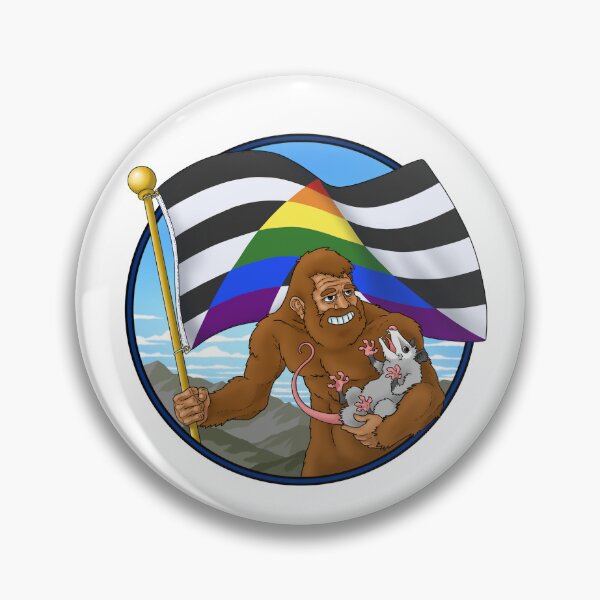 Item preview, Wild Lands Avenger Pride Flag Edition (Straight Ally) designed and sold by Dead Possum Designs.