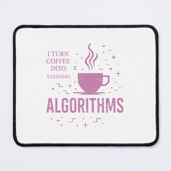Item preview, I Turn Coffee Into Algorithms – Tech & Coffee Lovers Design designed and sold by Manyface Artistry.