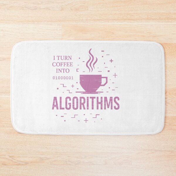 Item preview, I Turn Coffee Into Algorithms – Tech & Coffee Lovers Design designed and sold by Manyface Artistry.