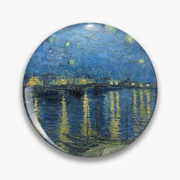 Item preview, Van Gogh's "Starry Night Over the Rhône" (1888): A Vision of Cosmic Wonder designed and sold by stevepmp.
