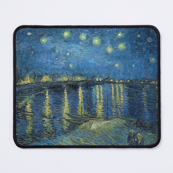 Item preview, Van Gogh's "Starry Night Over the Rhône" (1888): A Vision of Cosmic Wonder designed and sold by stevepmp.