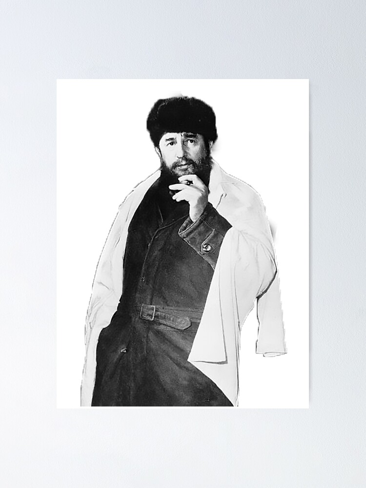 Dripped Out Fidel Castro Marxist Streetwear Design for Stickers