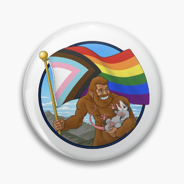 Item preview, Wild Lands Avenger Pride Flag Edition (Progress Pride) designed and sold by Dead Possum Designs.