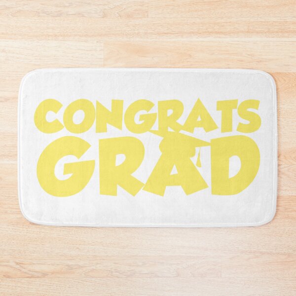 Item preview, Congrats Grad Yellow designed and sold by Designed By Rachel.