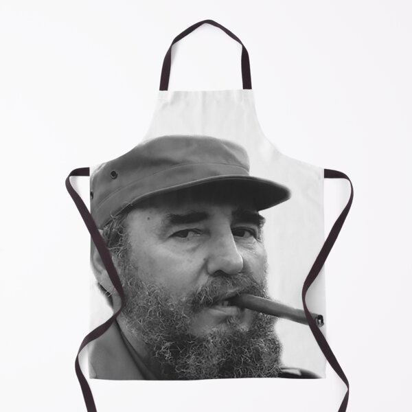 Item preview, Fidel Castro with a Cigar | Marxist-Leninist Design for Stickers, Apparel & Accessories | Cuban Revolutionary Leader Art & Retro Communist Symbolism designed and sold by RevolutionToday.