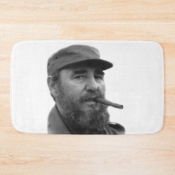Item preview, Fidel Castro with a Cigar | Marxist-Leninist Design for Stickers, Apparel & Accessories | Cuban Revolutionary Leader Art & Retro Communist Symbolism designed and sold by RevolutionToday.