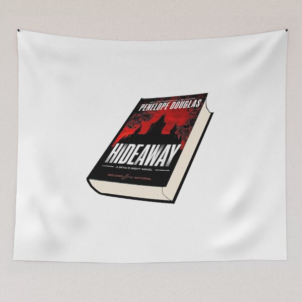Item preview, Hideaway Penelope Douglas Book Sticker  designed and sold by baranskini.