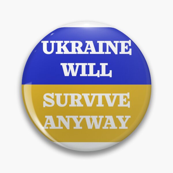 Item preview, Inspirational Ukraine resilience message designed and sold by IrynaDesign.