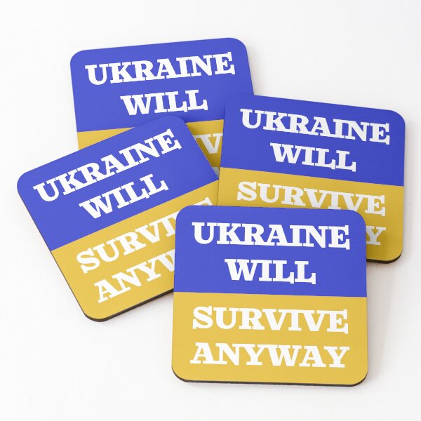 Item preview, Inspirational Ukraine resilience message designed and sold by IrynaDesign.