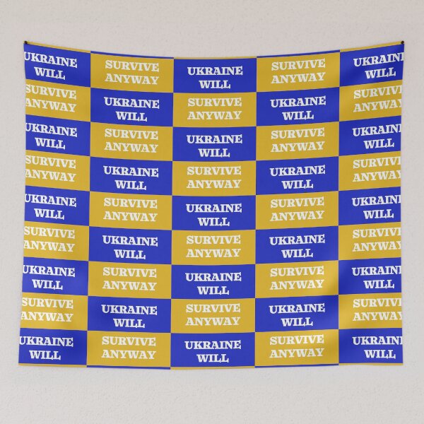 Item preview, Inspirational Ukraine resilience message designed and sold by IrynaDesign.