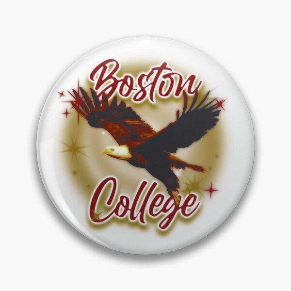 Item preview, Boston College Retro Airbrush designed and sold by pistachioprincess.