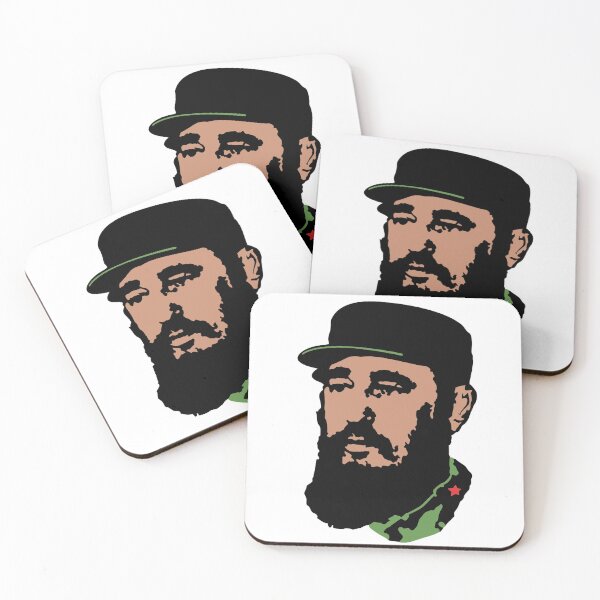 Item preview, Fidel Castro in Color | Vibrant Marxist Design for Stickers, Apparel & Accessories | Cuban Revolutionary Leader Art & Anti-Imperialist Symbolism designed and sold by RevolutionToday.