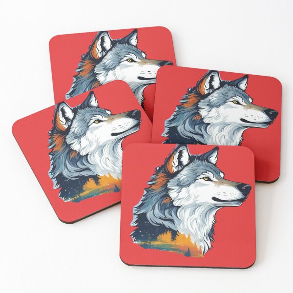Item preview, Wolf and Forest - Call of Nature designed and sold by gpkool.