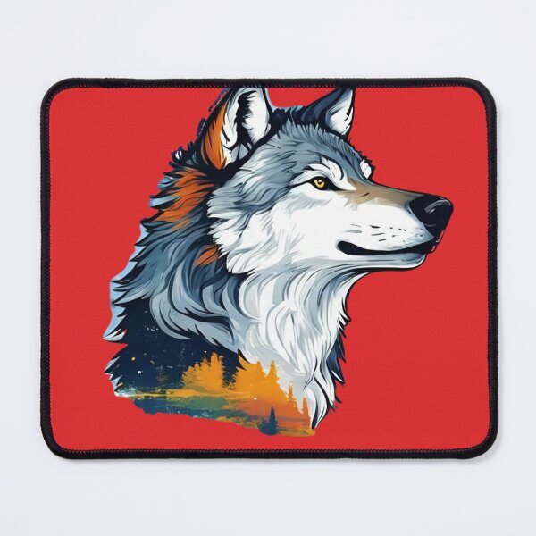 Item preview, Wolf and Forest - Call of Nature designed and sold by gpkool.