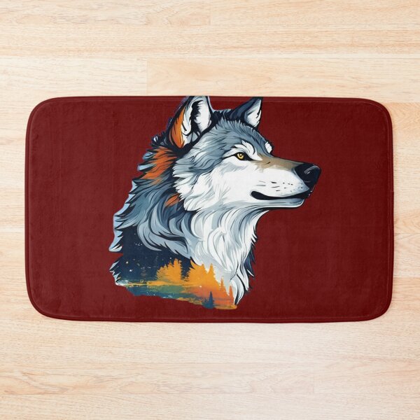 Item preview, Wolf and Forest - Call of Nature designed and sold by gpkool.