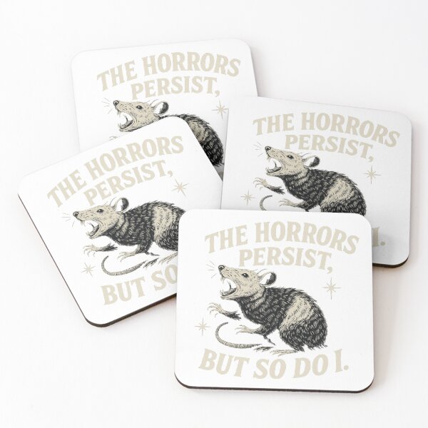 Item preview, Rat: the horrors persist, but so do I design perfect for mental health warriors, punks, and truth tellers designed and sold by puurfectcat.