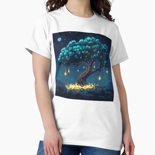 Item preview, Elder Tree Pixel Glade designed and sold by RetroPixelCraft.
