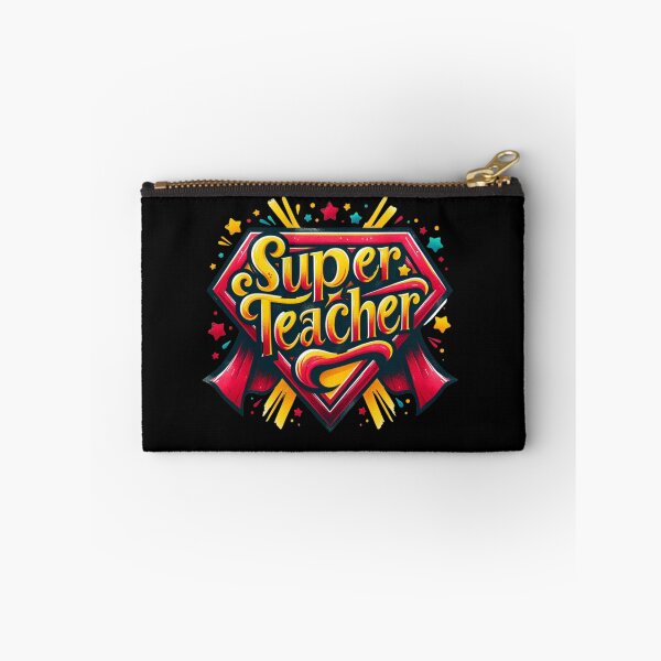 Item preview, Super Teacher Graphic Design: Heroic thank you for dedicated teachers – vector illustration in comic style designed and sold by KolbaVison.