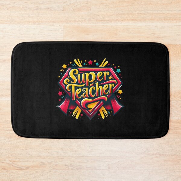 Item preview, Super Teacher Graphic Design: Heroic thank you for dedicated teachers – vector illustration in comic style designed and sold by KolbaVison.