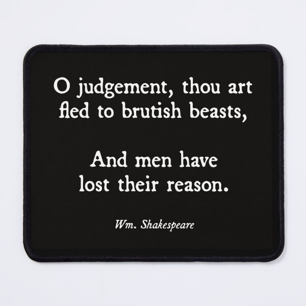 Item preview, Men have lost their reason. designed and sold by Gopherstown, OR.