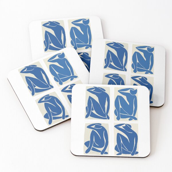 Item preview, The Blue Nudes by Hanri Meowtisse  designed and sold by The DayDreamer Cats .