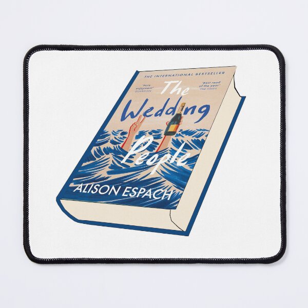 Item preview, The Wedding People Alison Espach Book Sticker  designed and sold by baranskini.