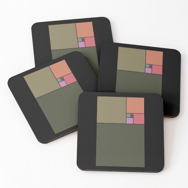 Item preview, Fibonacci Squares v.6 designed and sold by x1brett.