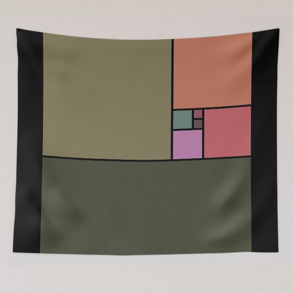 Item preview, Fibonacci Squares v.6 designed and sold by x1brett.