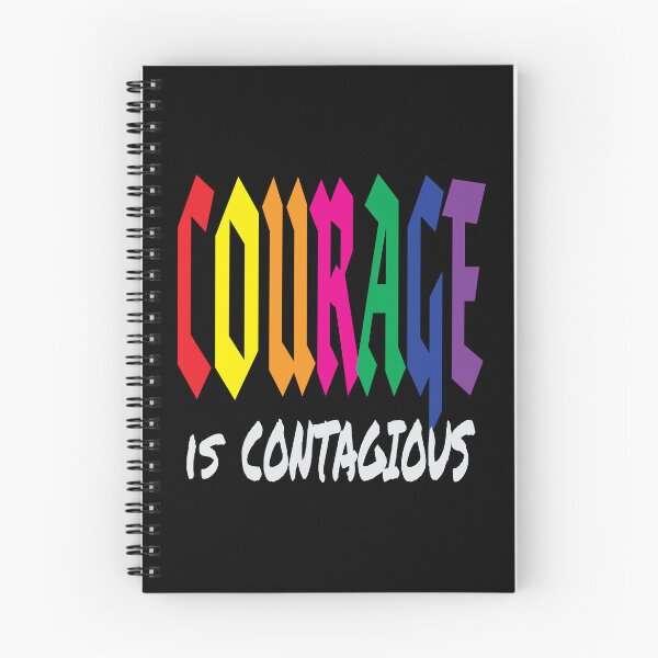 Item preview, COURAGE is CONTAGIOUS designed and sold by RayKleinDesign.