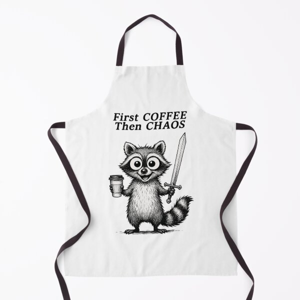 Item preview, First Coffee Then Chaos designed and sold by BurunaMD.