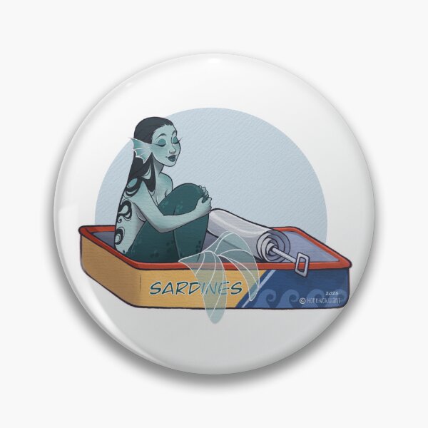Item preview, Sardine Mermaid designed and sold by HopeHokulani.