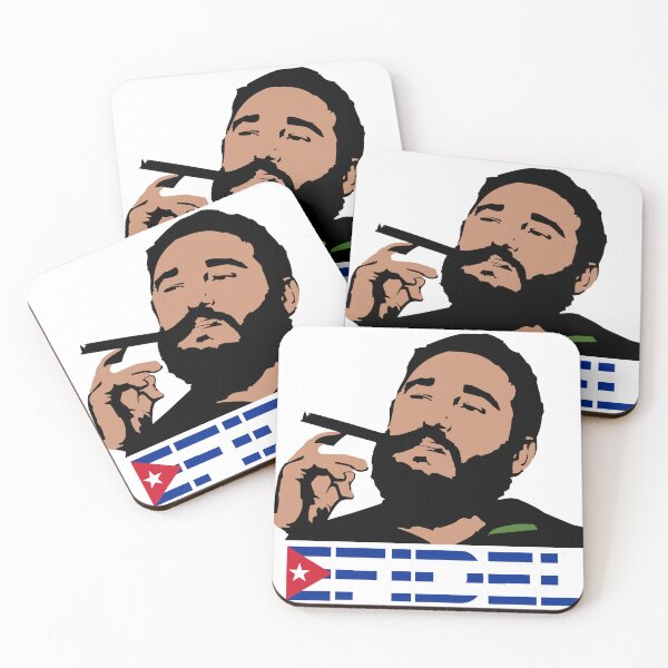 Item preview, Viva Fidel Castro | Cuban Revolutionary Leader Art in Color for Stickers, Apparel & Accessories | Marxist-Leninist Design & Retro Communist Symbolism designed and sold by RevolutionToday.