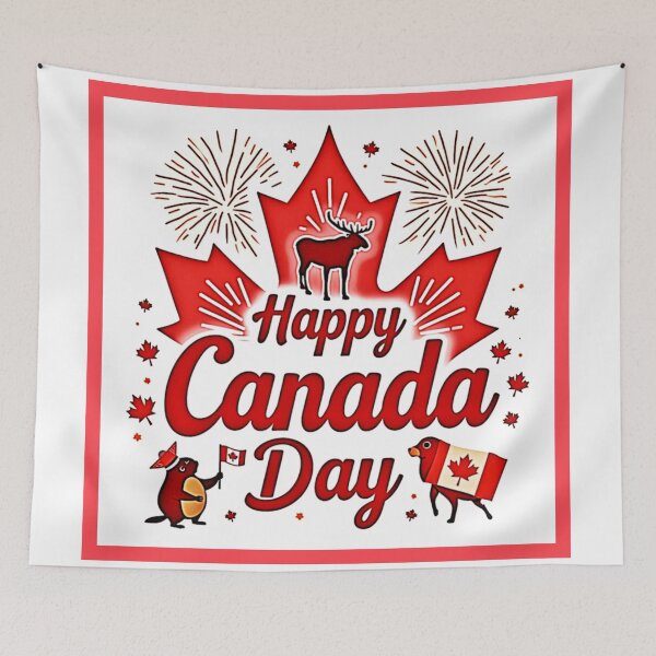 Item preview, Happy Canada Day! designed and sold by Health And Fitness Posts e-Store.