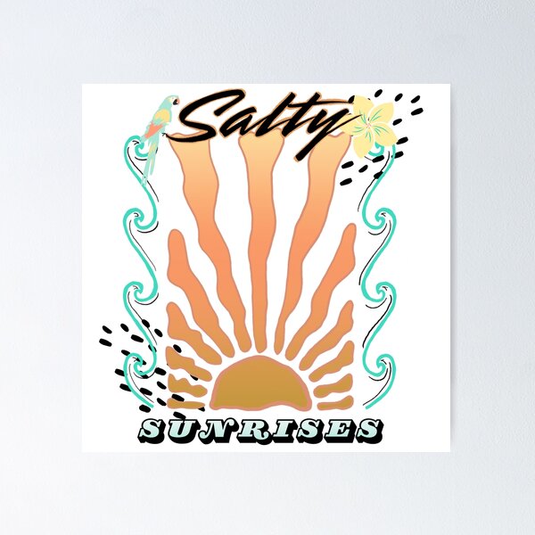 Item preview, Salty Sunrises  designed and sold by houseoftrend01.