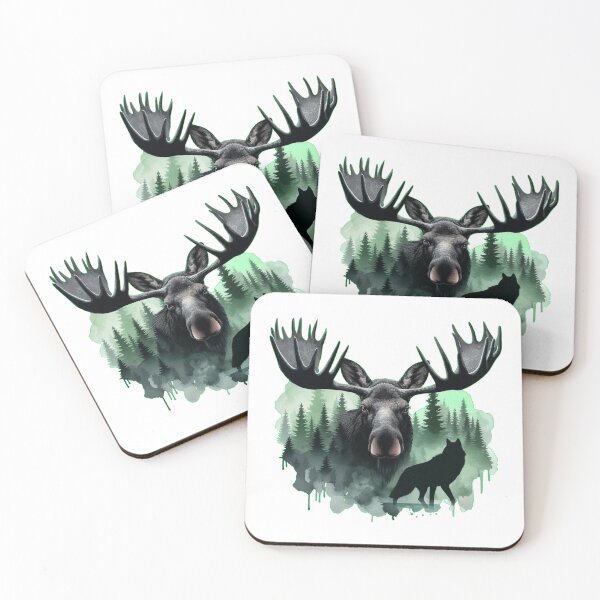 Item preview, Essence of the Wild - The Moose (III) designed and sold by nature. electrified..
