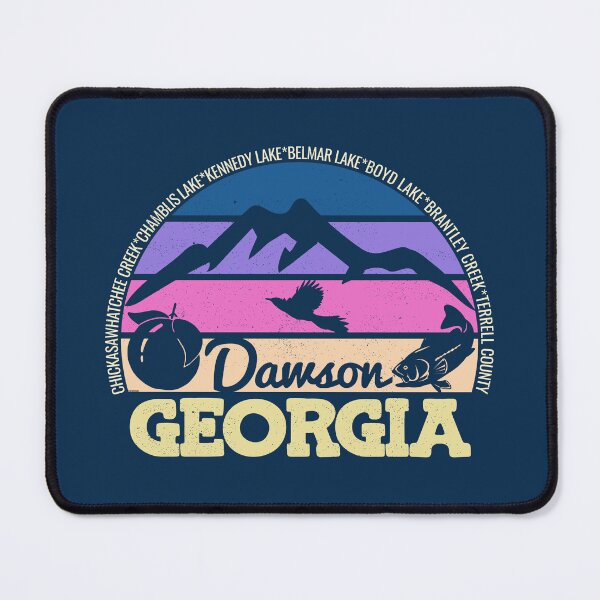 Item preview, Dawson Georgia Sunset Retro Vintage Local Pride Logo designed and sold by CRHPOD20.