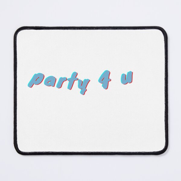 Item preview, party 4 u sticker, pop music sticker, concert outfit designed and sold by Bits & Bops Boutique.