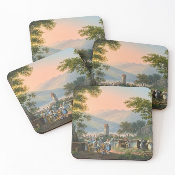 Item preview, Swiss Peasants designed and sold by 19th Century in Color.