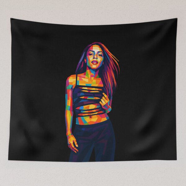 Item preview, Aaliyah Baby Girl Wpap Art designed and sold by Brian Connor.