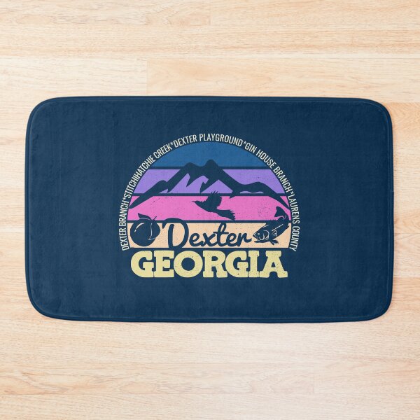 Item preview, Dexter Georgia Sunset Retro Vintage Local Pride Logo designed and sold by CRHPOD20.