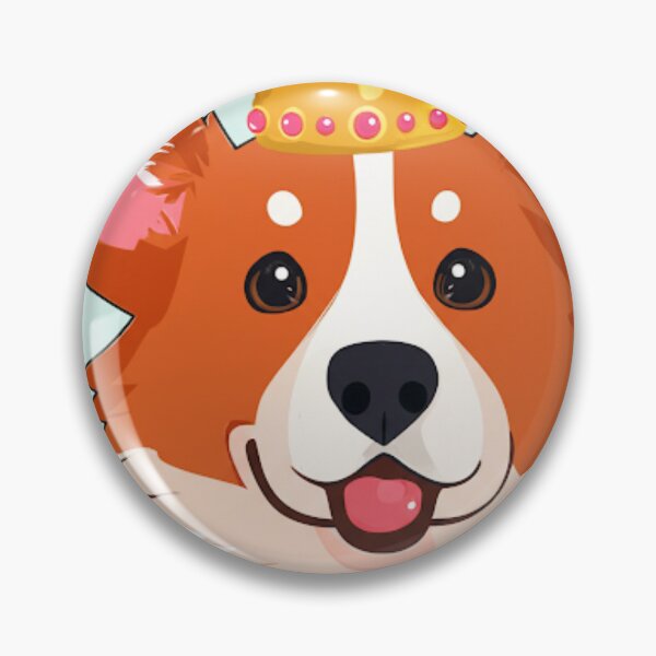 Item preview, Royal corgi with crown  designed and sold by Darnwellart.