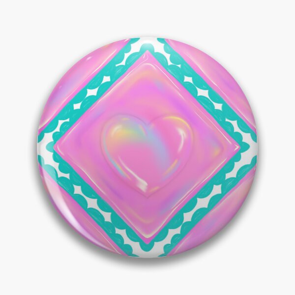 Item preview, Holographic heart designed and sold by Clara Rennó.
