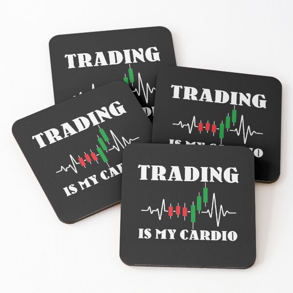 Item preview, Trading Is My Cardio Funny Stock Market Trader Gift designed and sold by alenaz.