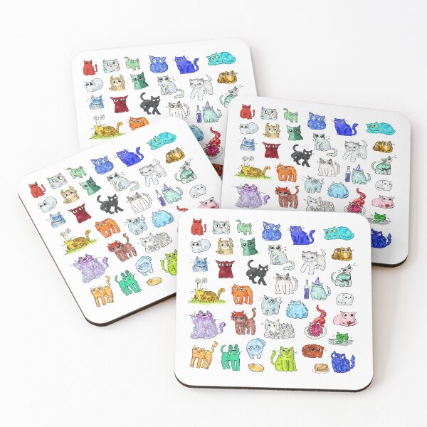 Item preview, Copy of gem cats 4 designed and sold by TeaBag114.