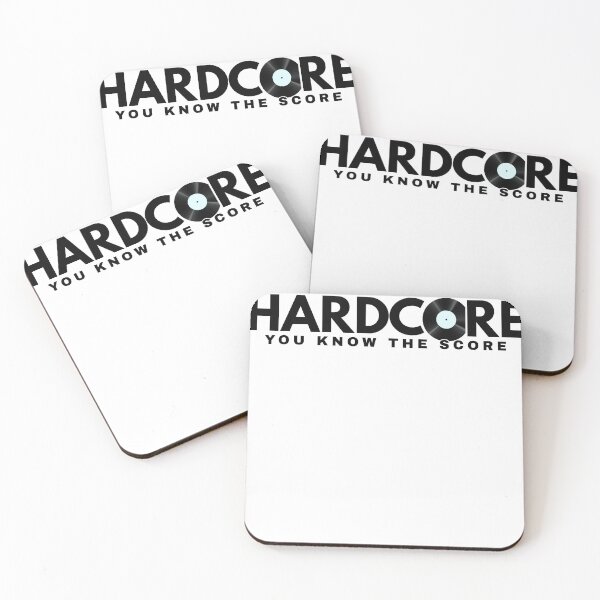 Item preview, Hardcore You Know The Score Vinyl Rave Tee designed and sold by Brownpants.