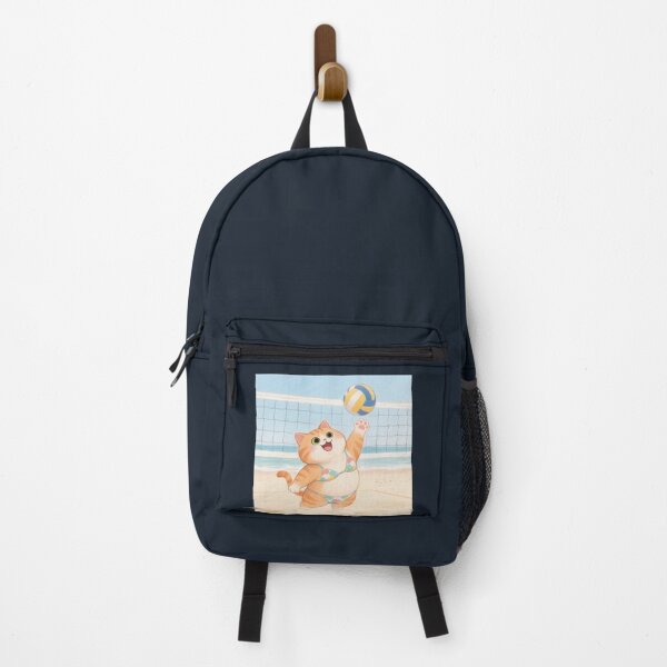 Item preview, beach volleyball kitty designed and sold by artsmeow.