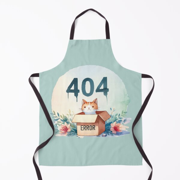 Item preview, Error 404, geek cat in a box designed and sold by Celedrine-art.