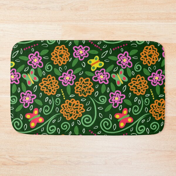 Item preview, Green floral designed and sold by Clara Rennó.