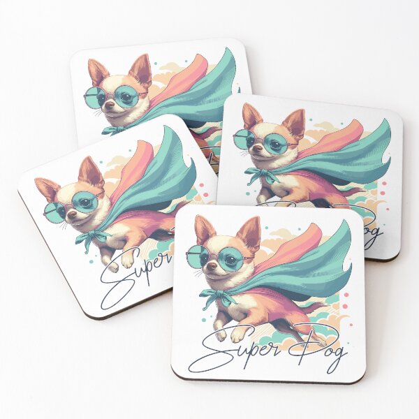 Item preview, Super Dog Chihuahua Hero Cape Chi Chis Gift designed and sold by Pineapple-Tree.